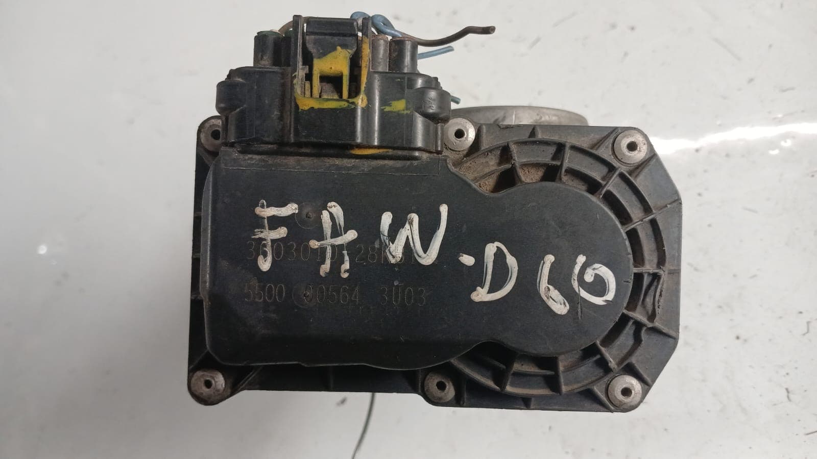 Cuerpo de aceleración Faw D60