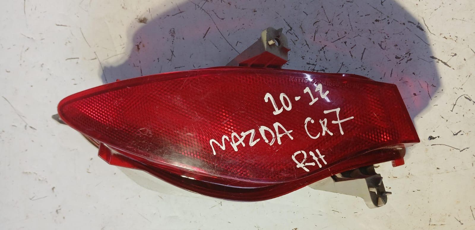 Foco trasero derecho de parachoque mazda cx7