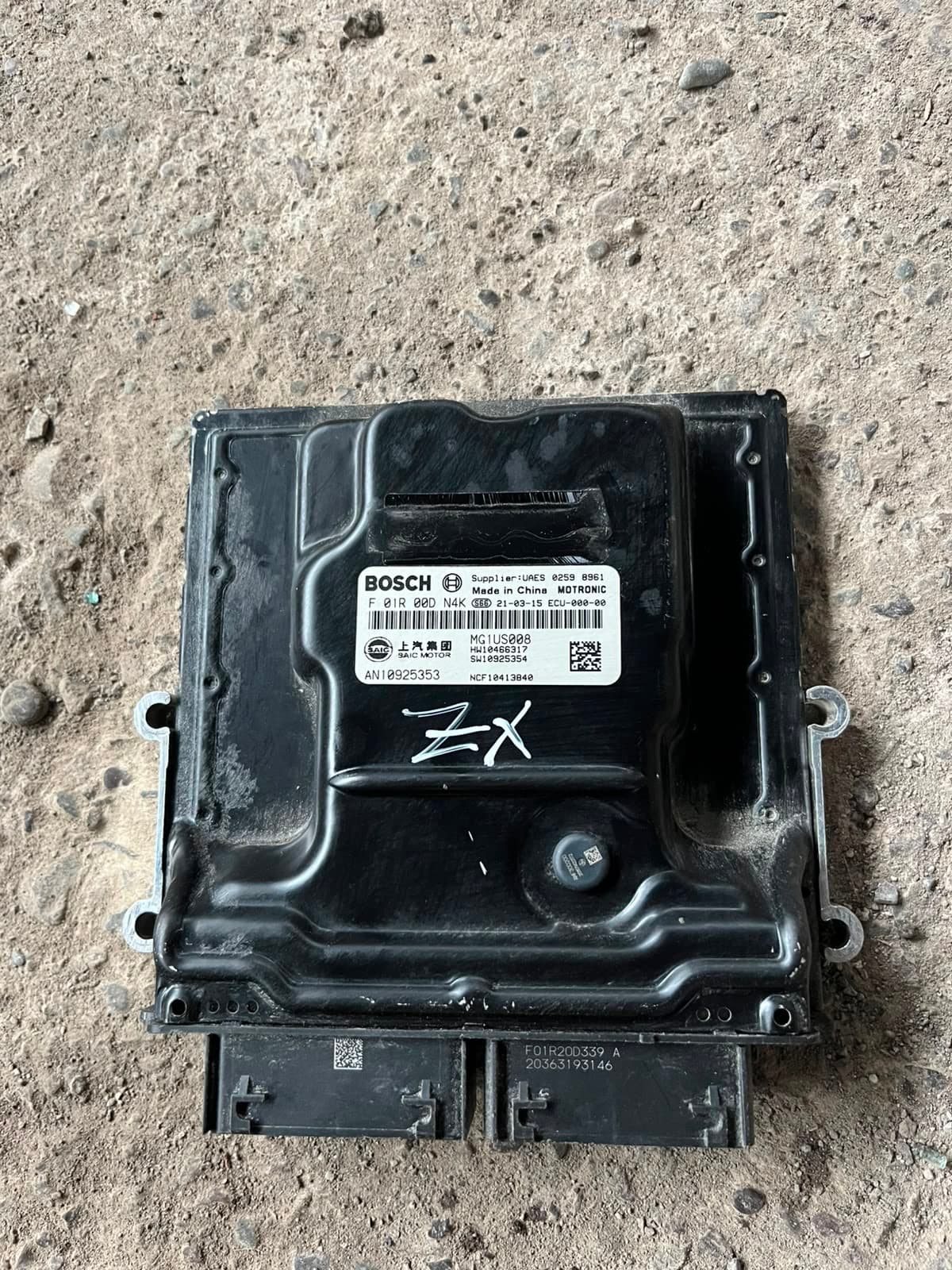 ECU MG ZX