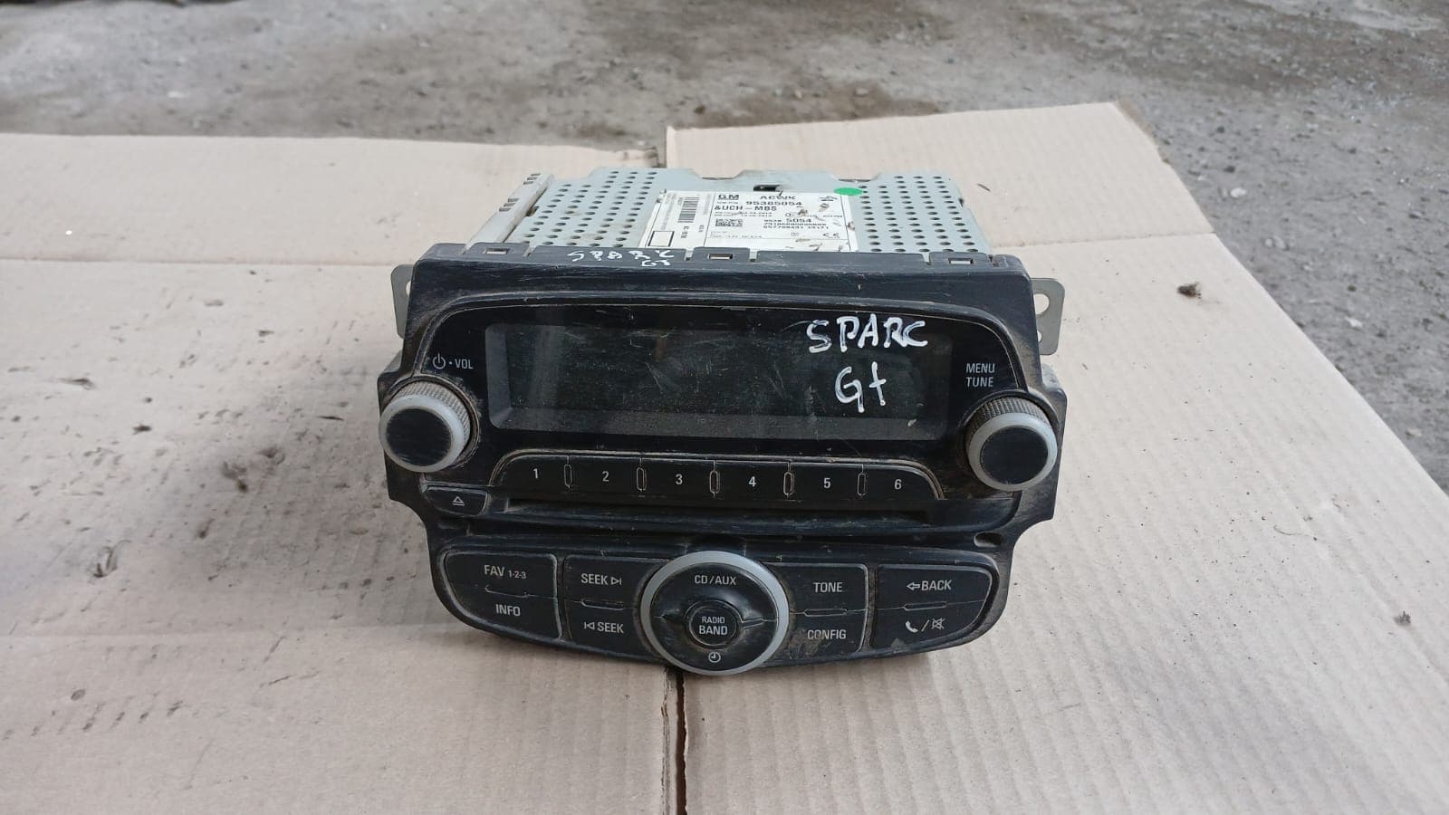 Radio Chevrolet Spark GT