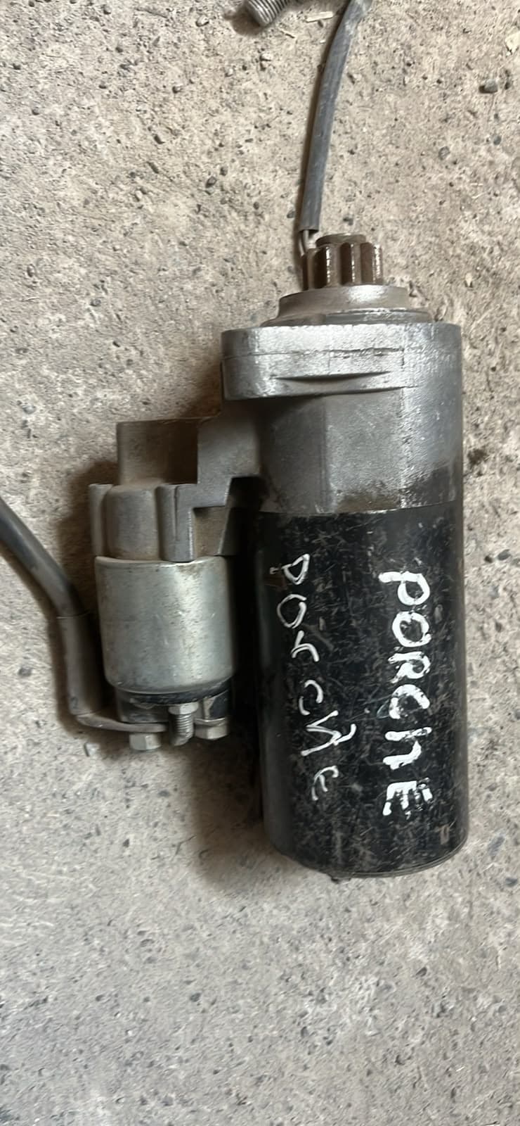 Motor de Partida Porsche