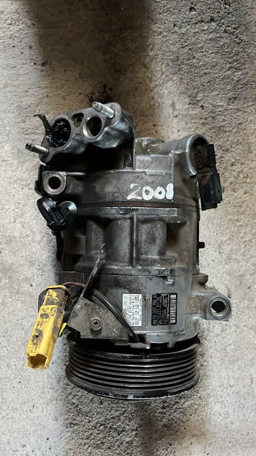 Compresor de Aire Acondicionado Peugeot 2008