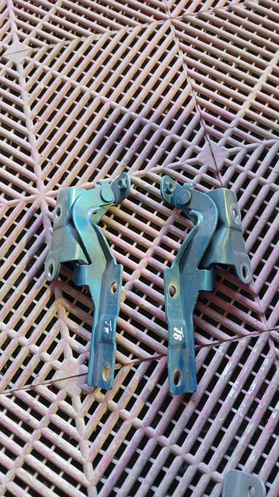 Bisagras de Capot Jac T8